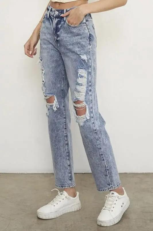 Jeans - Comfortable Fit - Slim Boyfriend Style