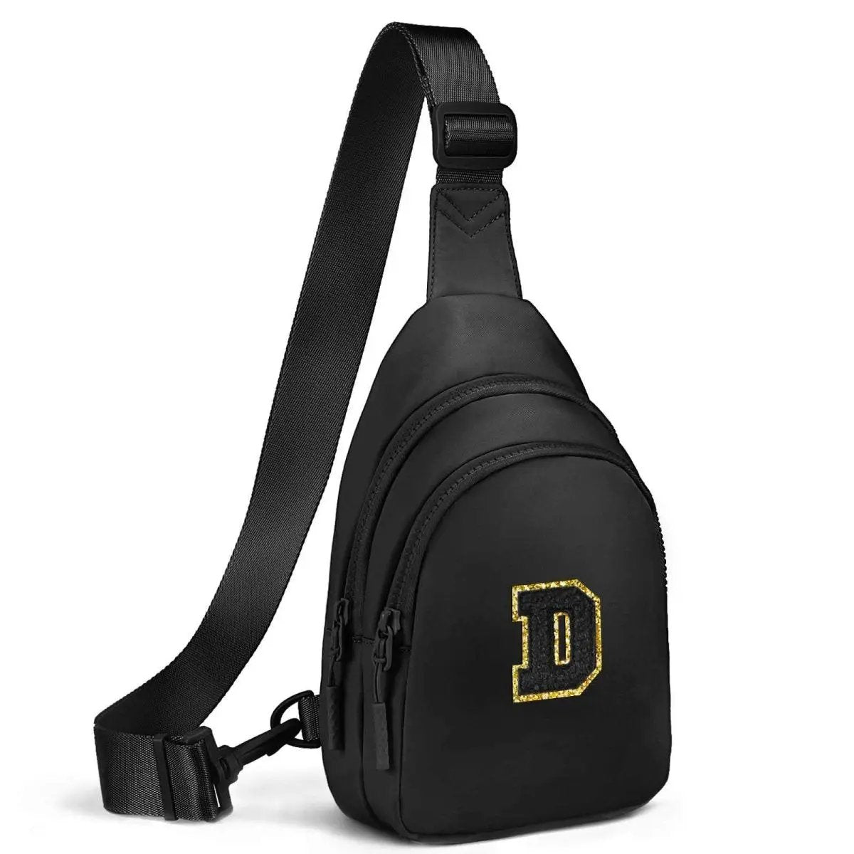 Sling Bag - Personalized Initial - Cute Crossbody Chest Bag