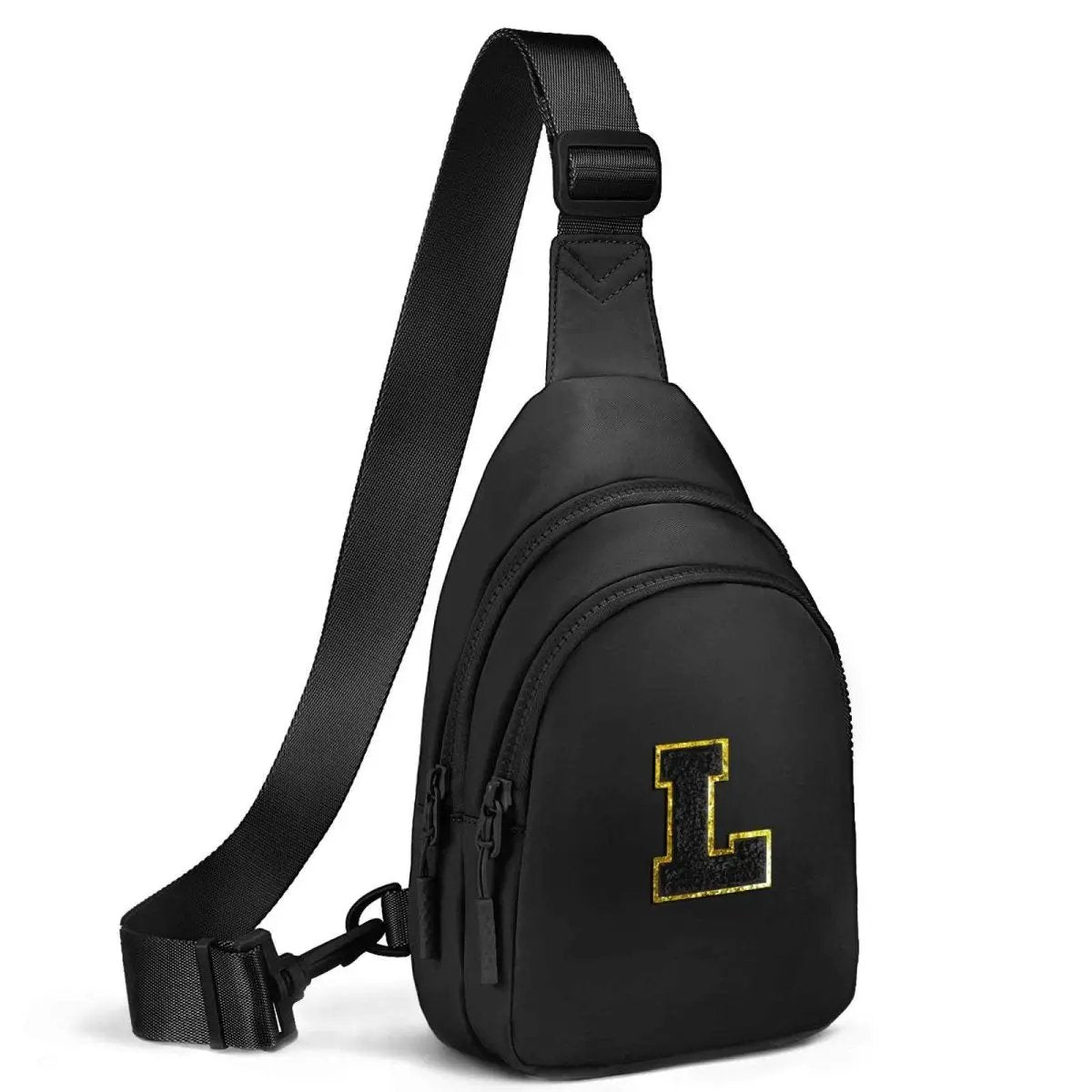 Sling Bag - Personalized Initial - Cute Crossbody Chest Bag