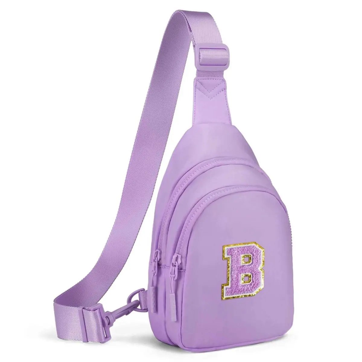 Sling Bag - Personalized Initial - Cute Crossbody Chest Bag