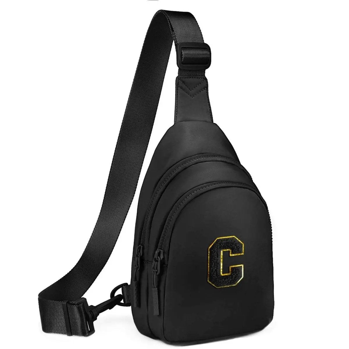 Sling Bag - Personalized Initial - Cute Crossbody Chest Bag