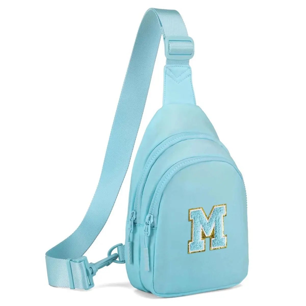Sling Bag - Personalized Initial - Cute Crossbody Chest Bag