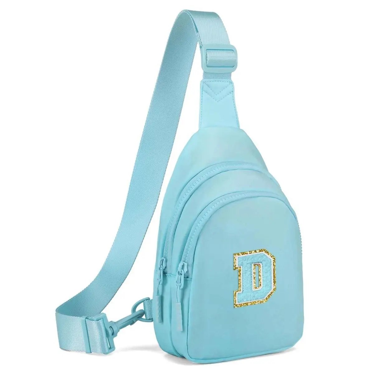 Sling Bag - Personalized Initial - Cute Crossbody Chest Bag