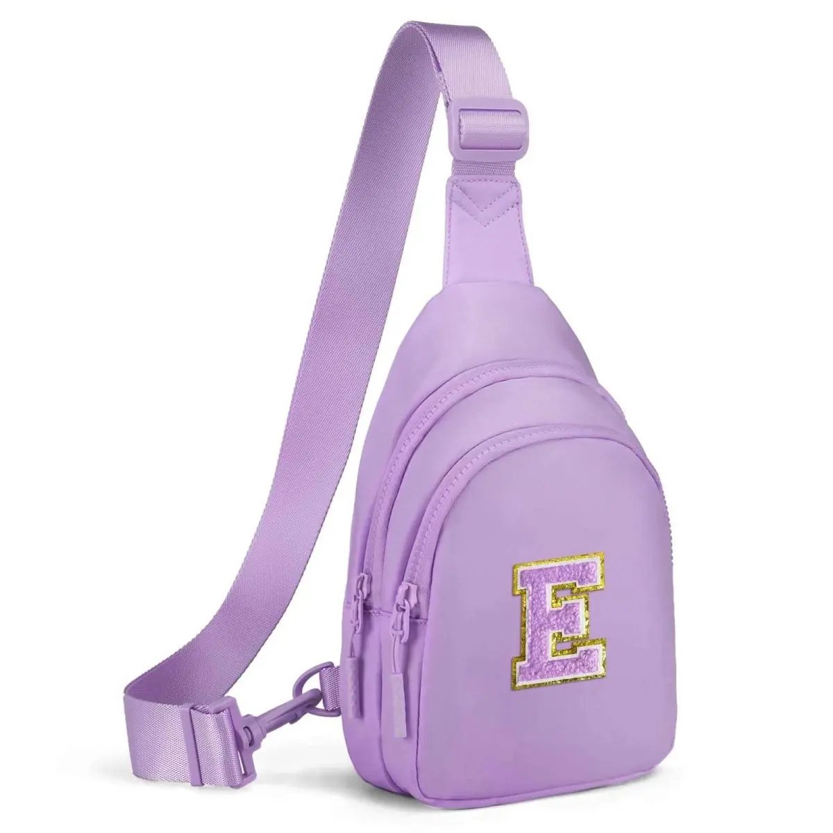 Sling Bag - Personalized Initial - Cute Crossbody Chest Bag