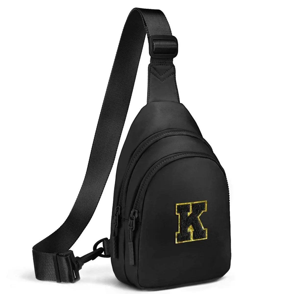 Sling Bag - Personalized Initial - Cute Crossbody Chest Bag