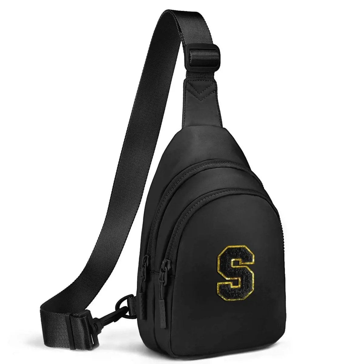 Sling Bag - Personalized Initial - Cute Crossbody Chest Bag