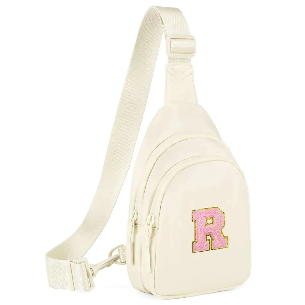 Sling Bag - Personalized Initial - Cute Crossbody Chest Bag