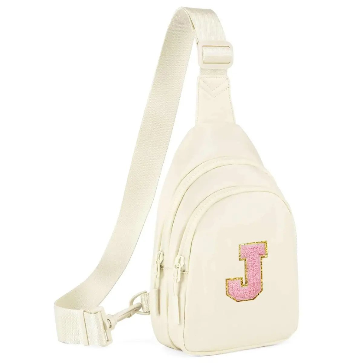 Sling Bag - Personalized Initial - Cute Crossbody Chest Bag