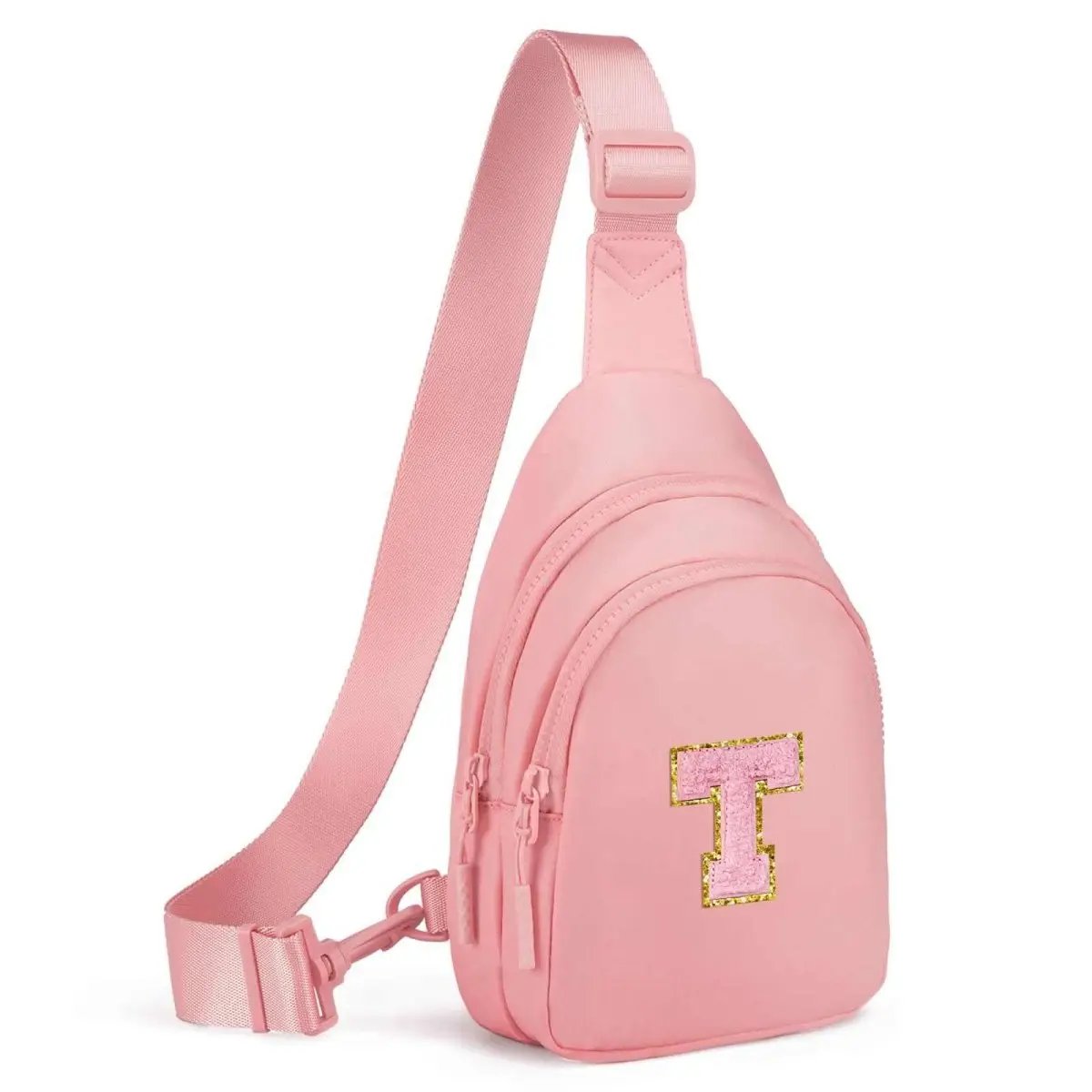 Sling Bag - Personalized Initial - Cute Crossbody Chest Bag