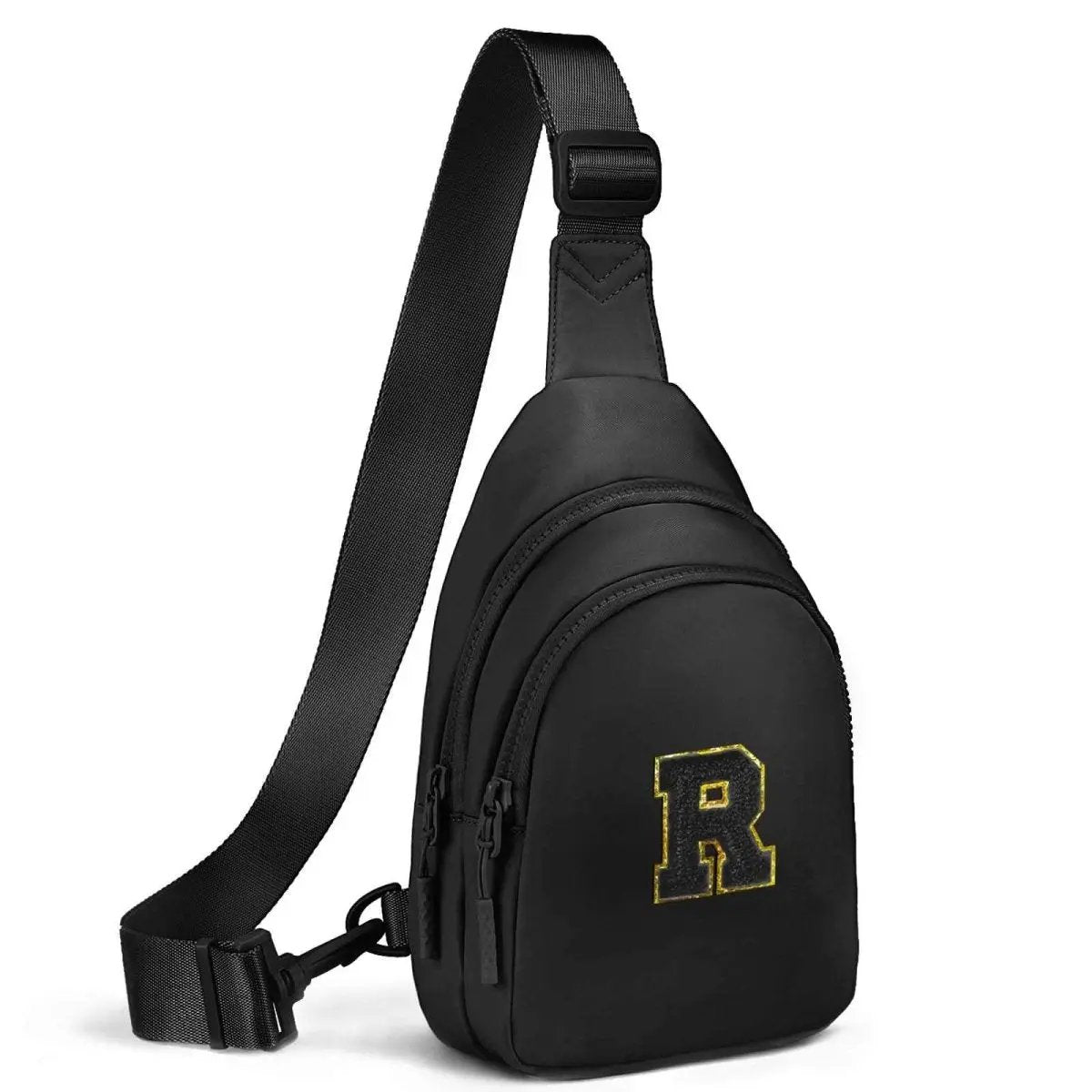 Sling Bag - Personalized Initial - Cute Crossbody Chest Bag