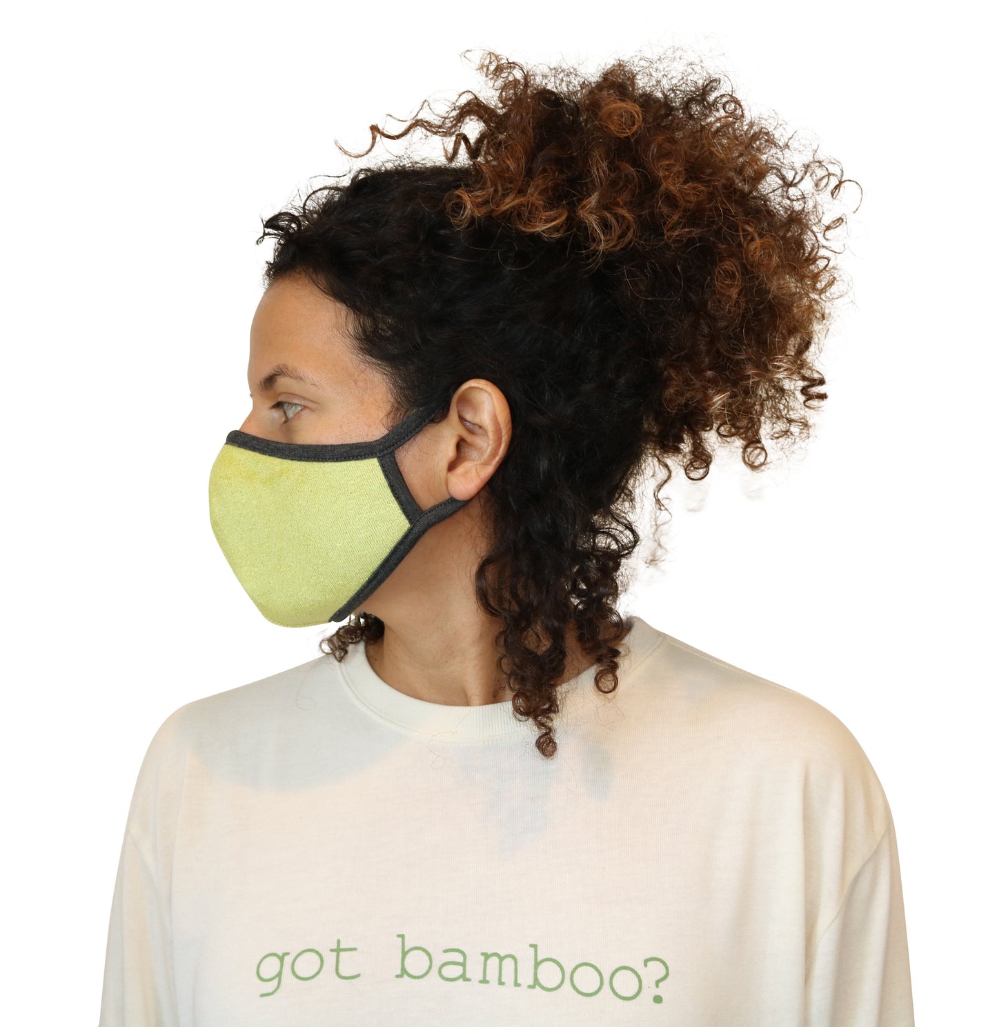 Spun Bamboo Breathable Face Mask - Natural, Silky Soft, Ultra Comfortable
