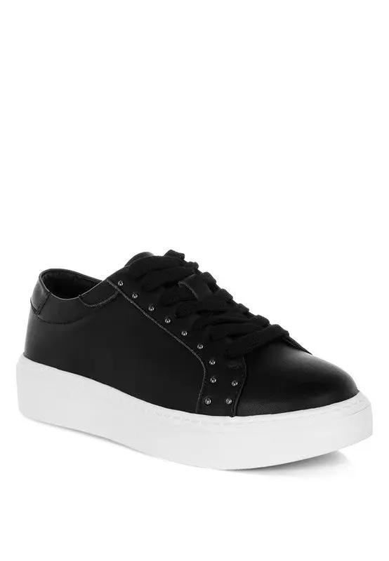 Rag Company Strider Studs Embellished Chunky Sneakers for Stylish Comfort