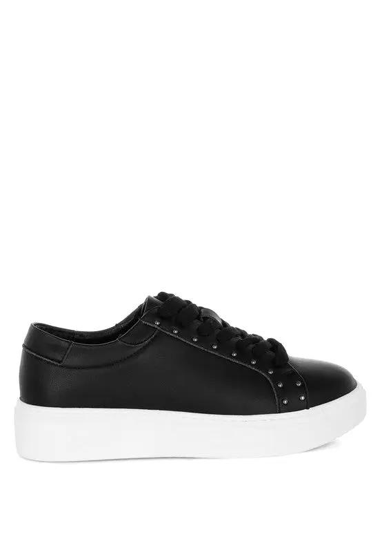 Rag Company Strider Studs Embellished Chunky Sneakers for Stylish Comfort
