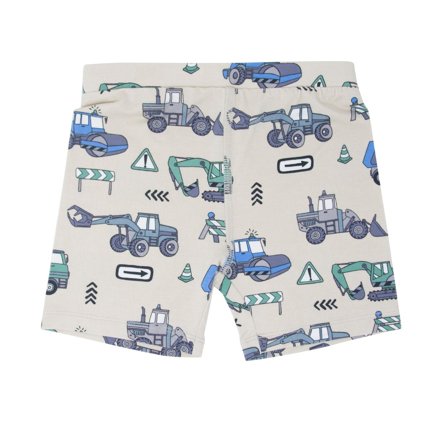 Trucks Diggers Construction  Summer Pajama Set