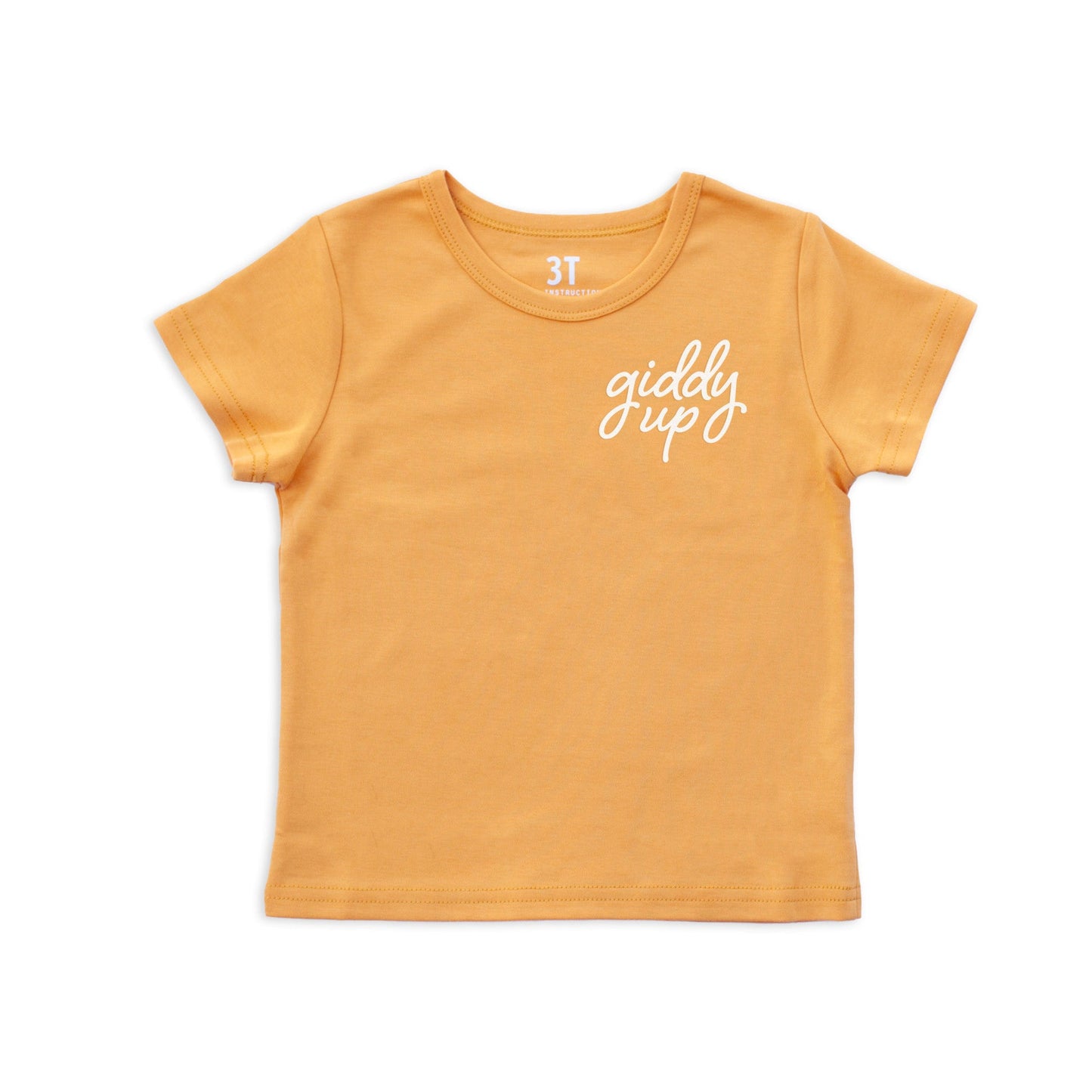 Giddy Up Stacked Kids Tee