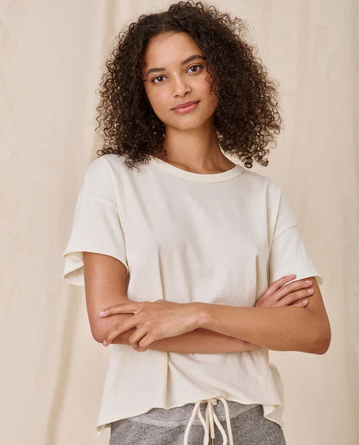 THE GREAT. Crop Tee