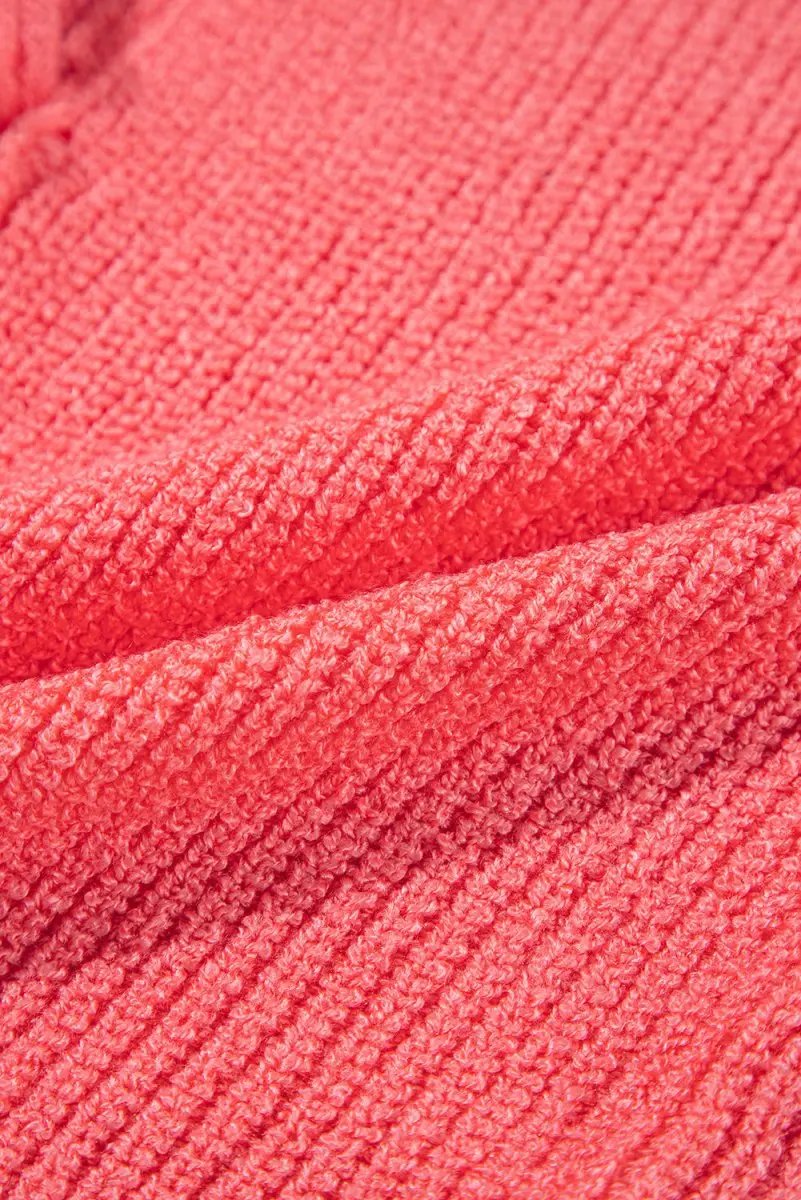 Sweater Vest - Lace-Up Knit - Casual Sleeveless Top