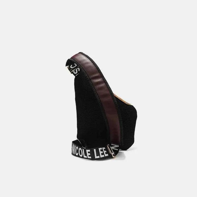 Trendsi Vegan leather leopard crossbody bag