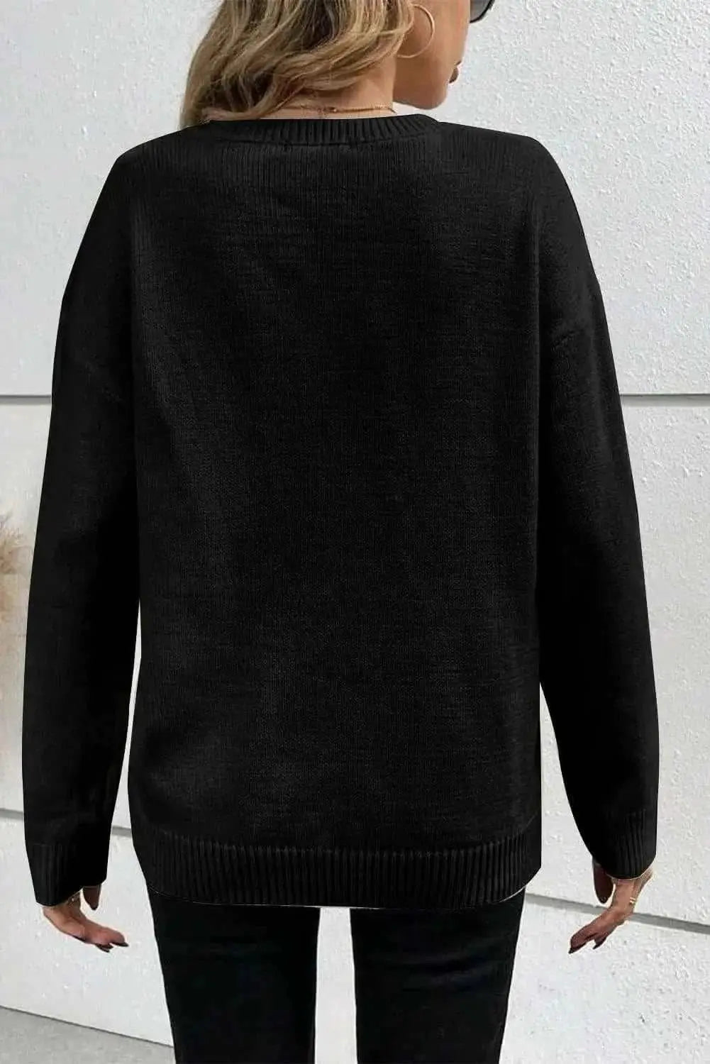 Trendsi Knit Tops - Cozy Viscose Long Sleeve Sweater - Premium Quality