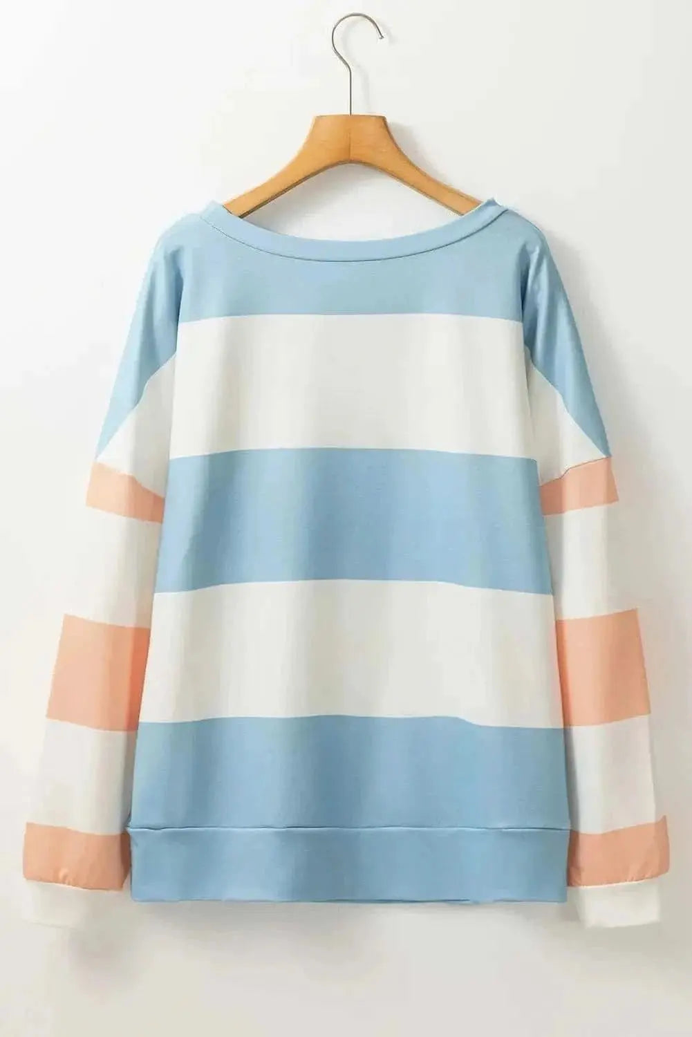 Long Sleeve Tee - Colorful Block - Casual Comfort