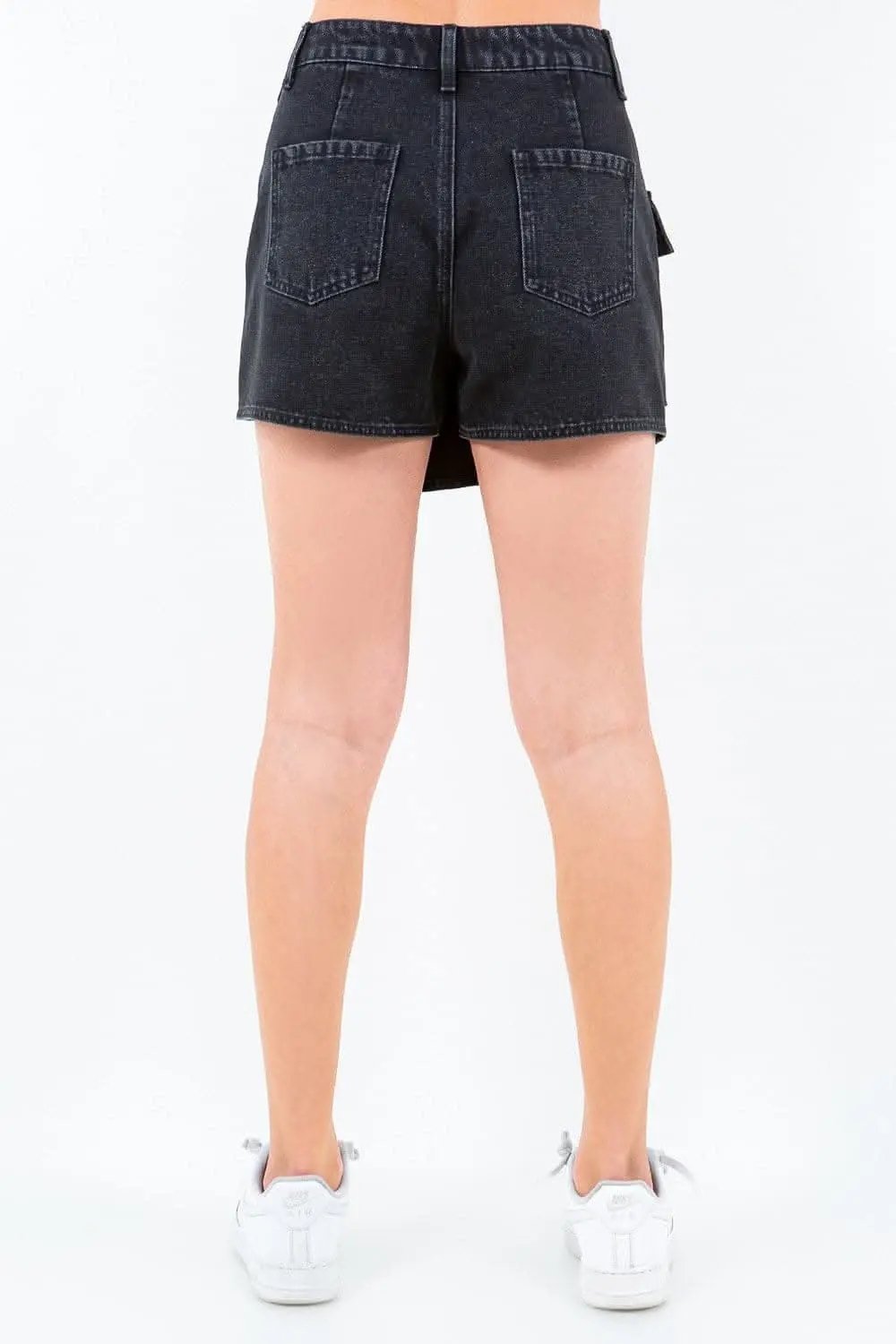 Skort - Cargo Pocket & Buttons - Mini Style