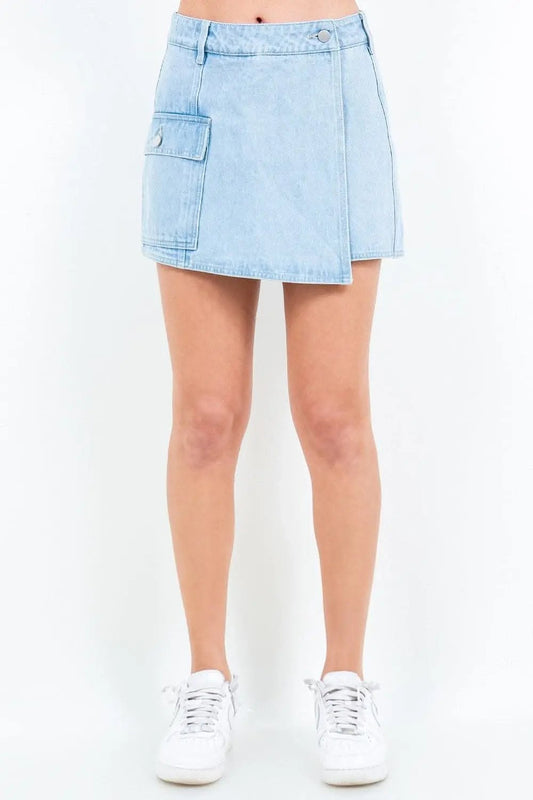 Skort - Cargo Pocket Mini - Chic Style