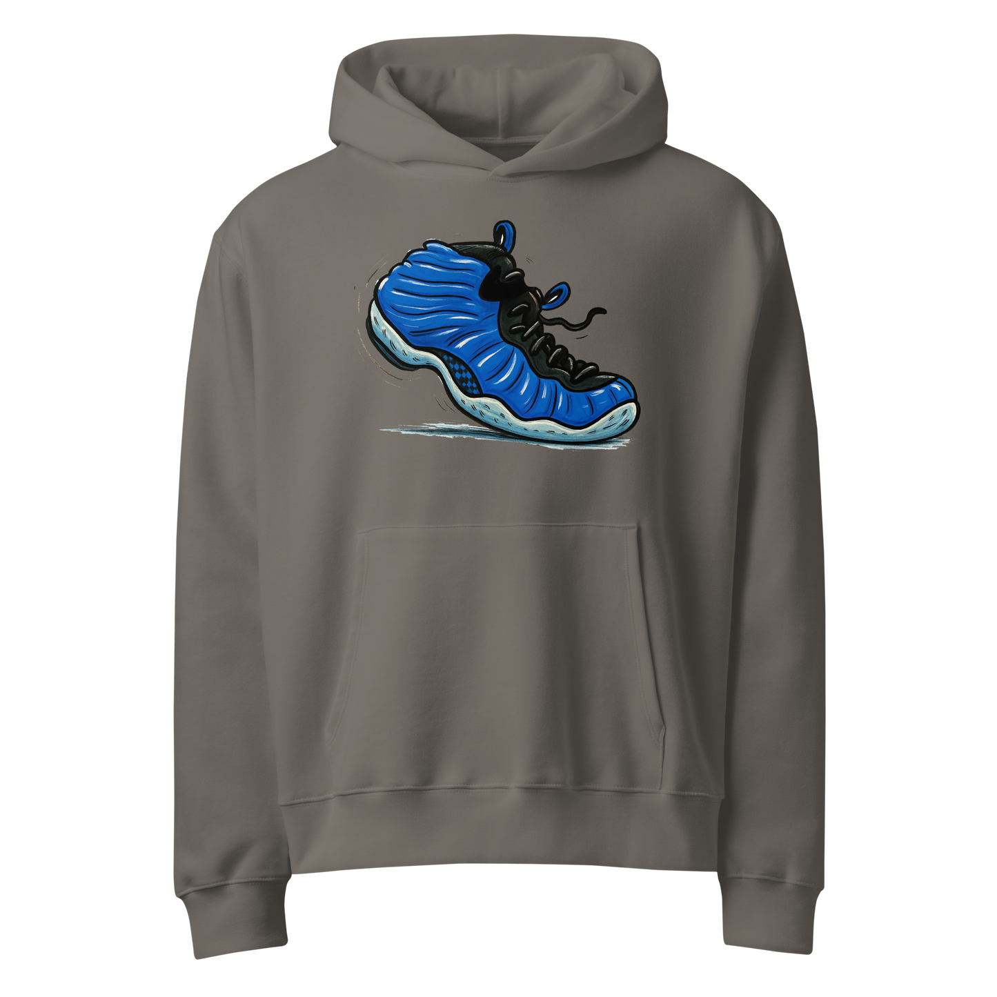 Sole Providerz™ "The Alien" Foamposite 1 Oversized Heavyweight Sweatshirt