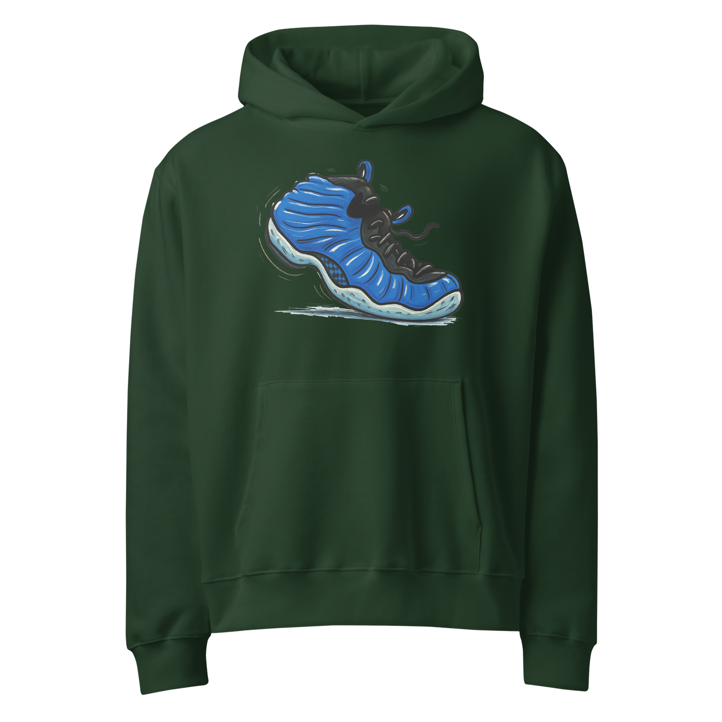 Sole Providerz™ "The Alien" Foamposite 1 Oversized Heavyweight Sweatshirt