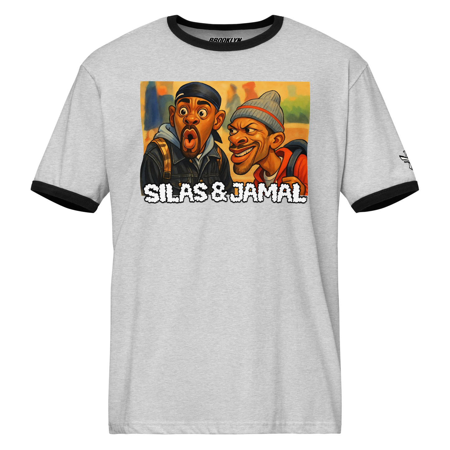 Sparksky & Dutch™ "Silas & Jamal" Ringer Tee