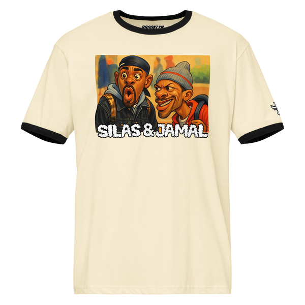 Sparksky & Dutch™ "Silas & Jamal" Ringer Tee