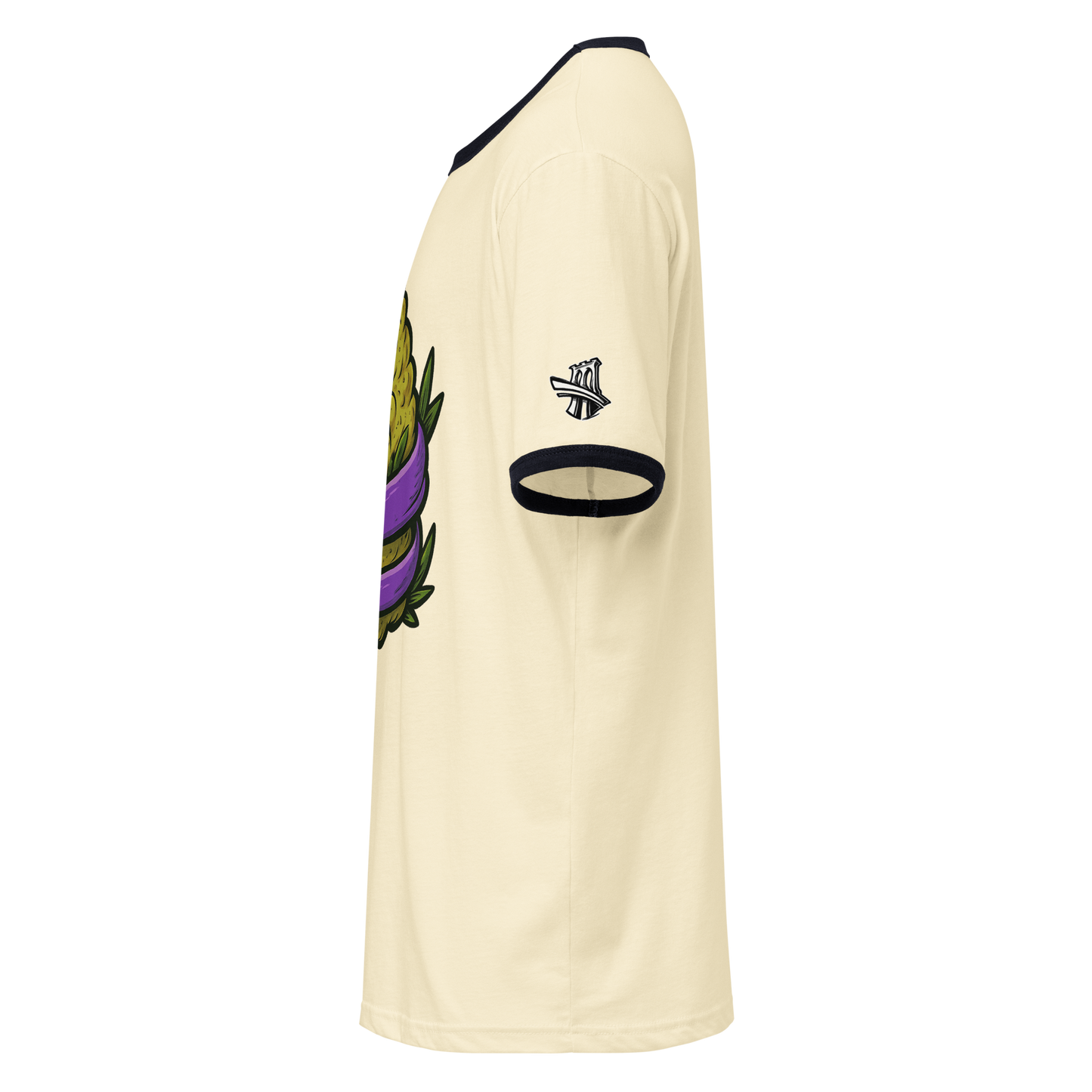 Sparksky & Dutch™ "Purple Ribbon" Ringer Tee