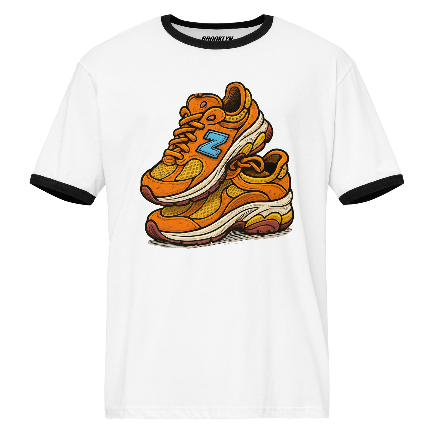 Sole Providerz™ "Orange Newbies" Ringer Tee