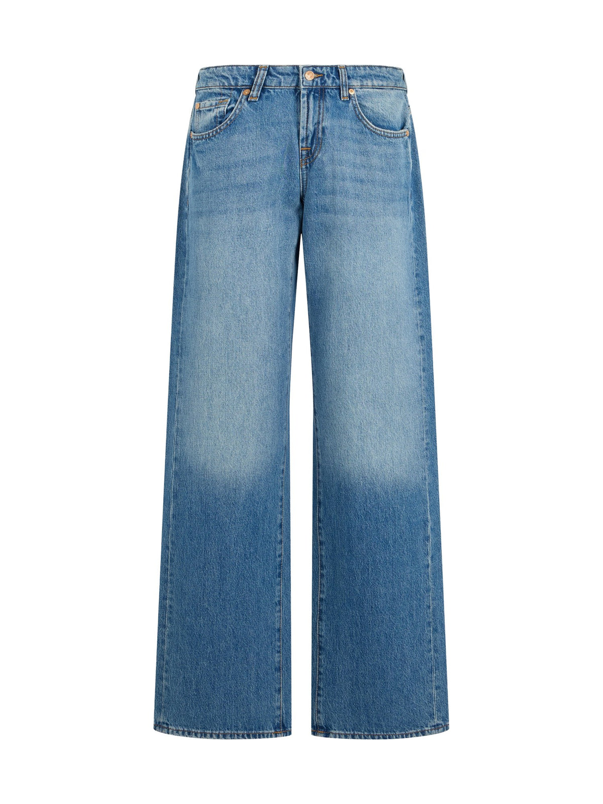 7 For All Mankind Wide-Leg Jeans in Shadowcrest