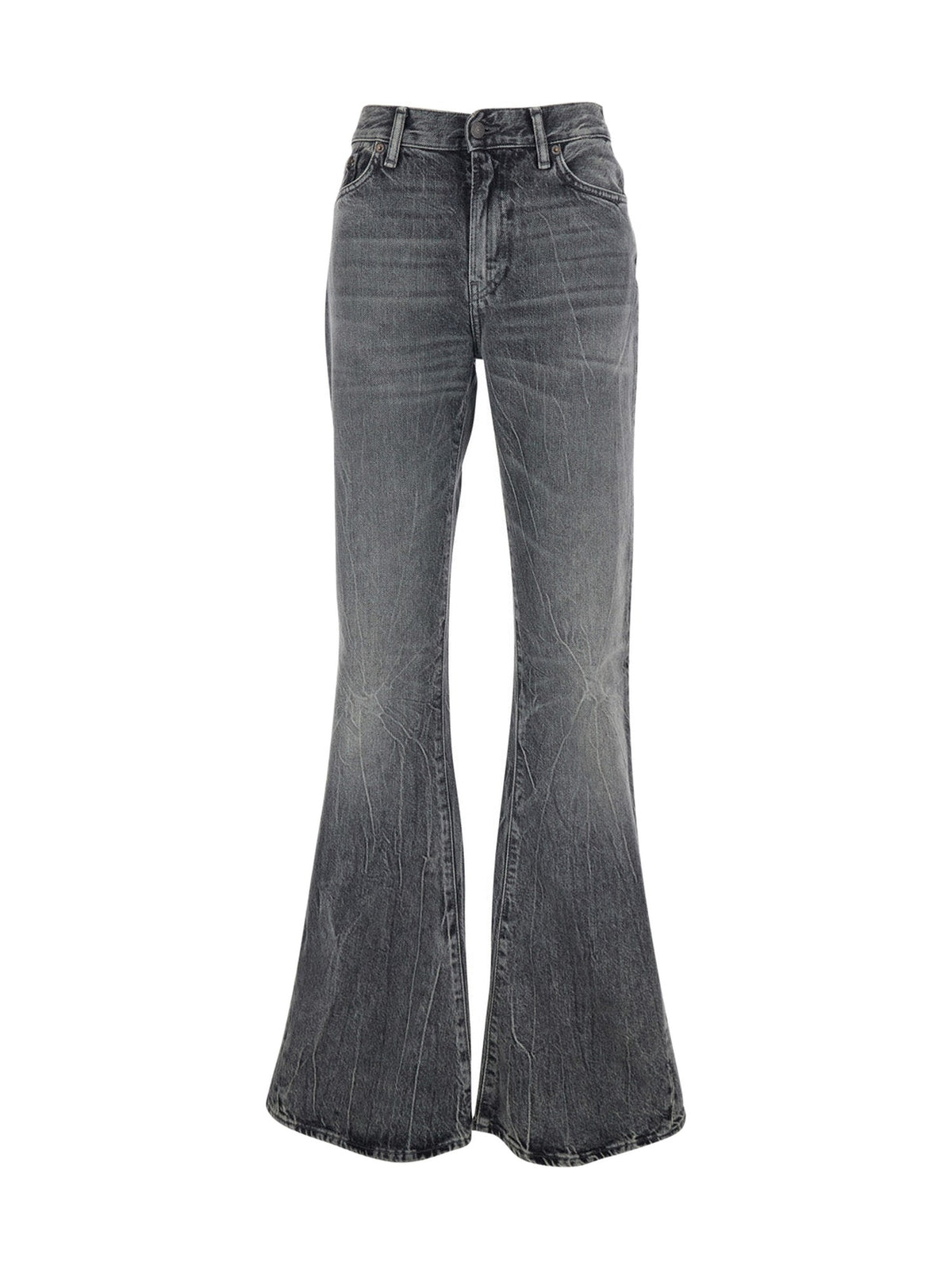 Acne Studios Bootcut Jeans in Grey