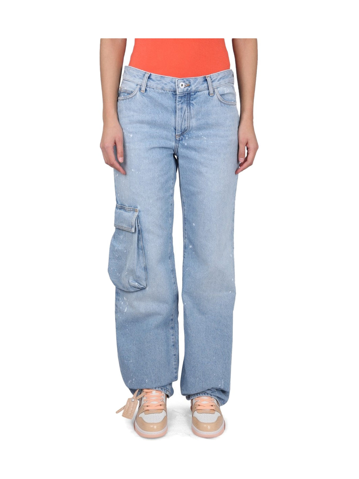 OFF-WHITE Toybox Jeans with Cargo Pocket
