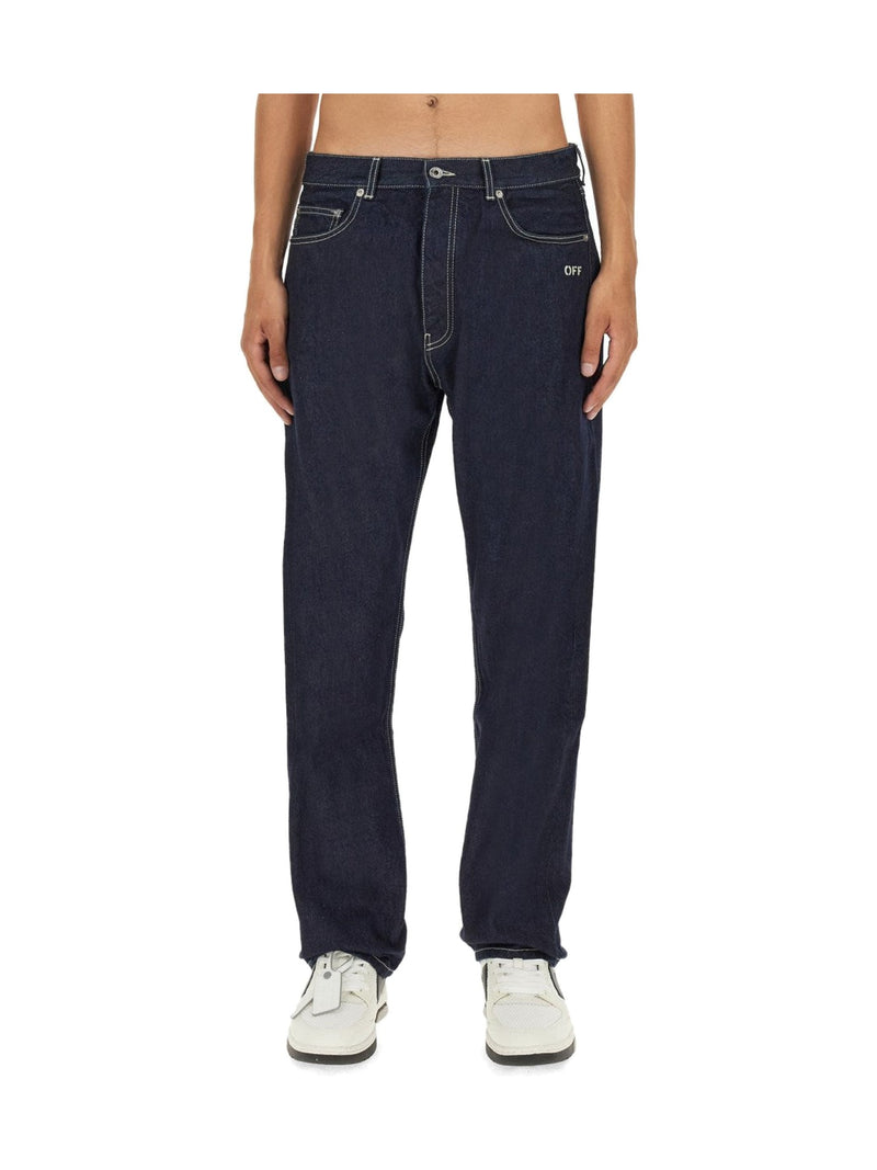 OFF-WHITE Skate Jeans in Dark Rinse