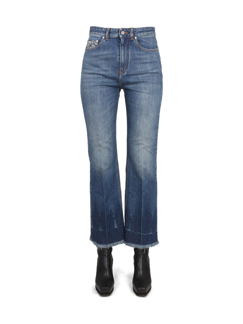 Stella McCartney Flare Jeans with Faded Hem