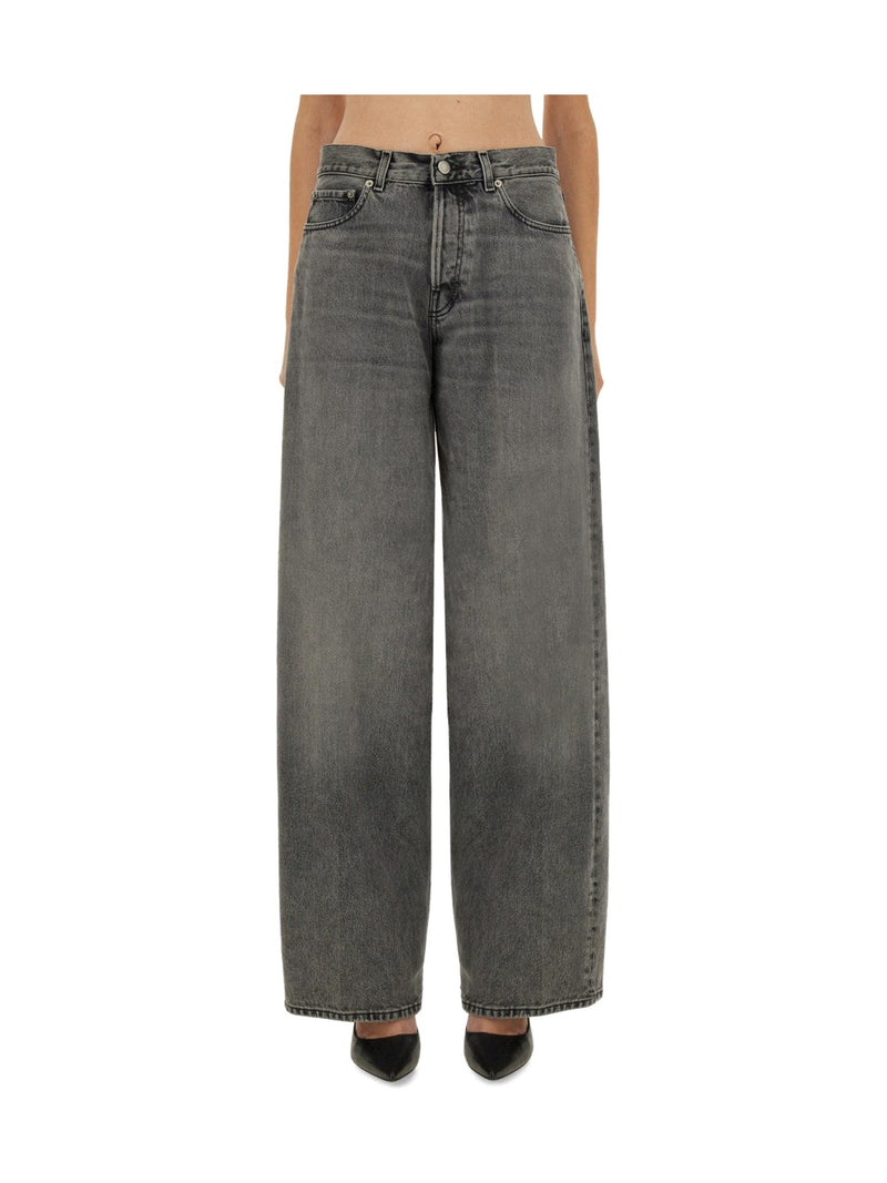 Haikure Bethany Wide-Leg Jeans in Grey