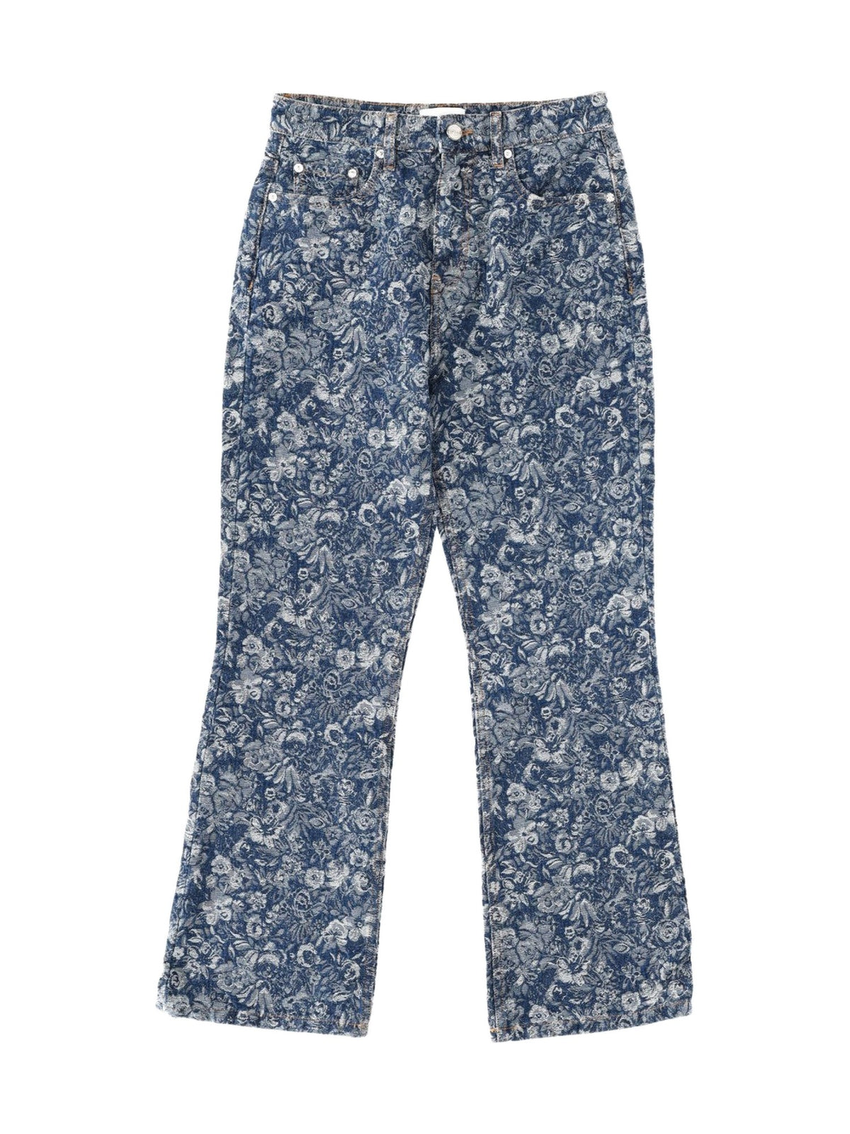 GANNI Tapestry Print Jeans
