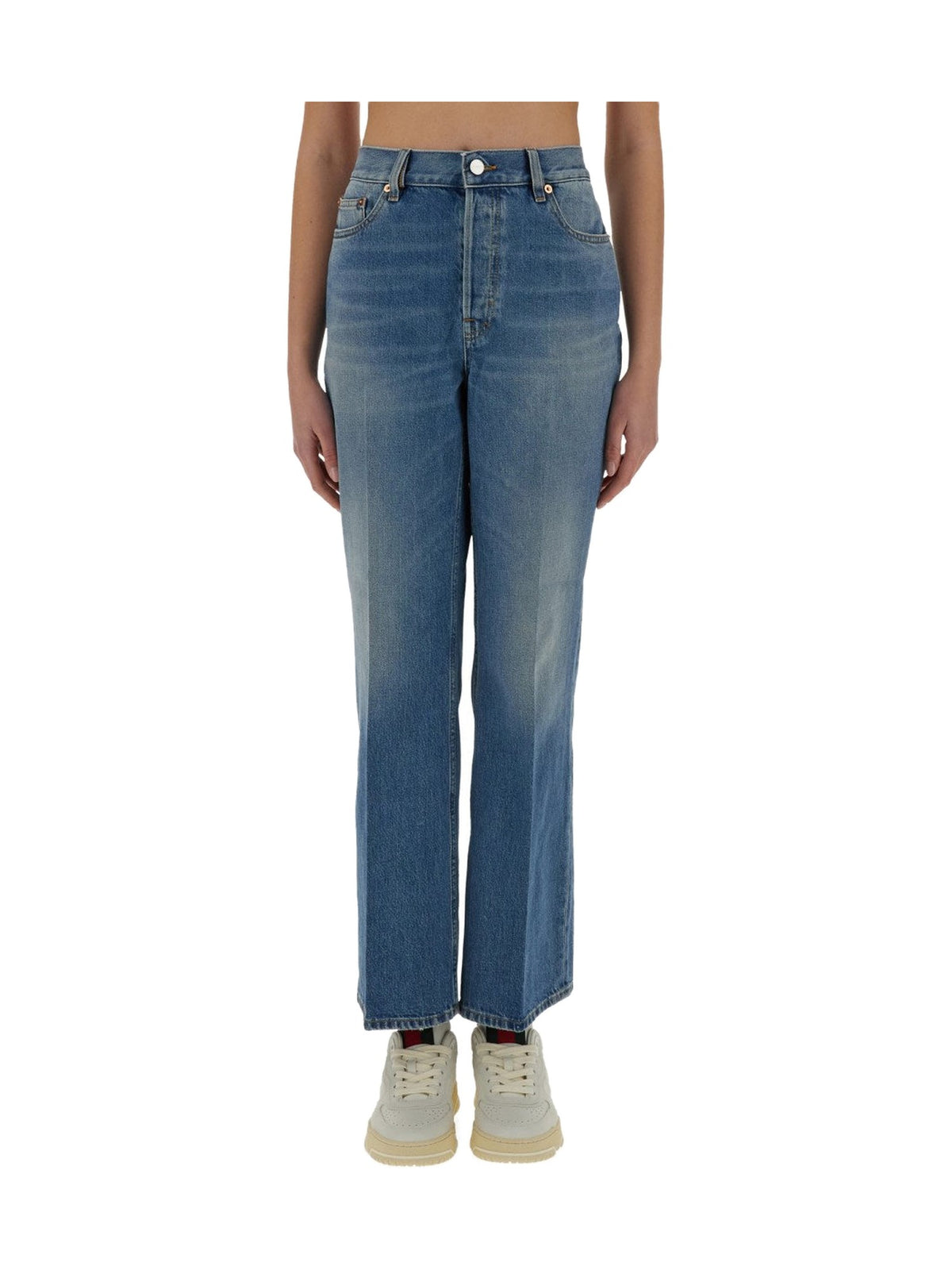 Gucci Straight Jeans in Vintage Blue