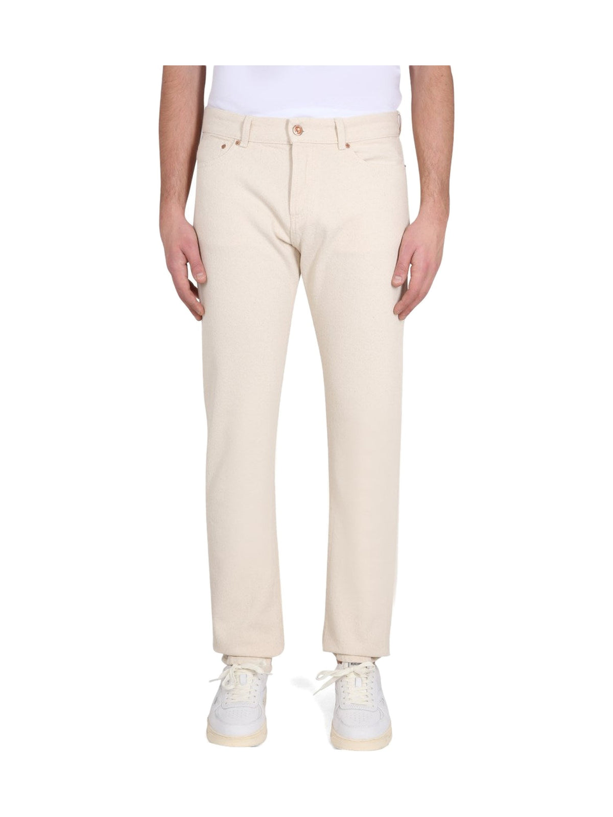 ASPESI Straight Jeans in Powder