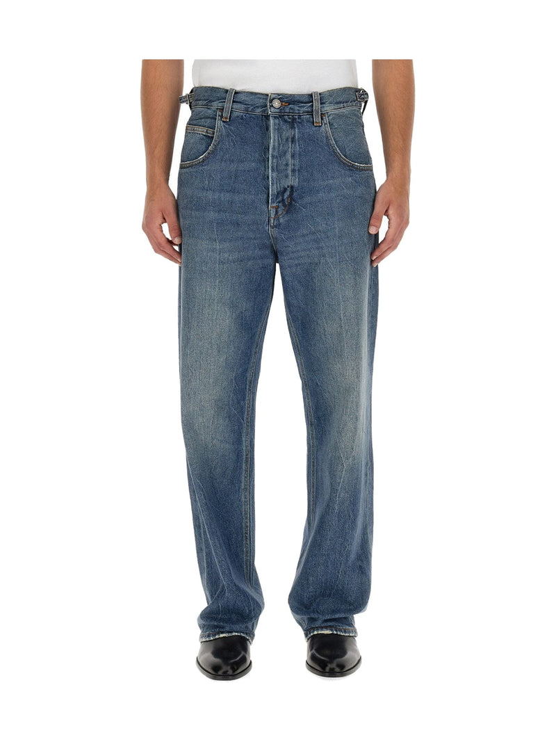 Haikure Loose Jeans in Vintage Blue