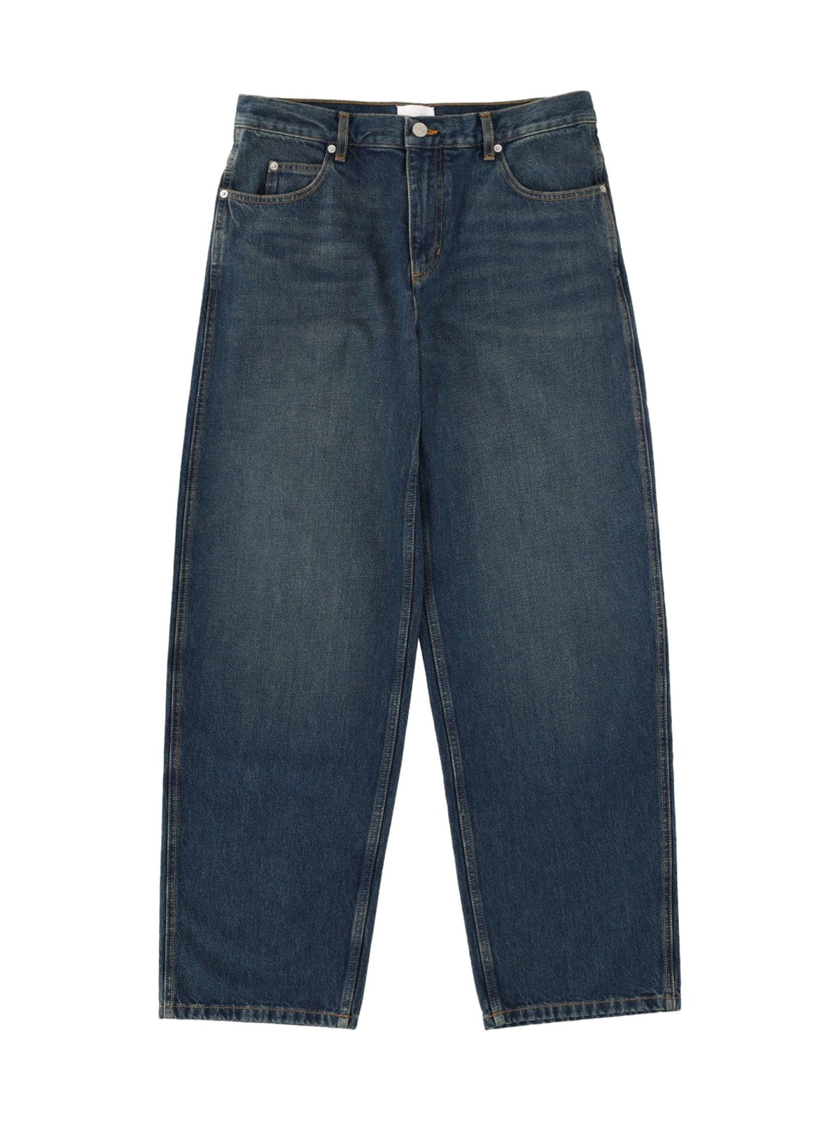 ISABEL MARANT Jorje Wide Jeans in Dark Blue