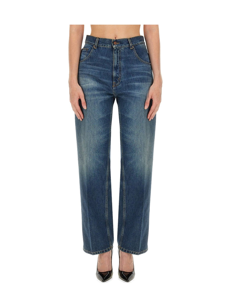 Victoria Beckham Boyfriend Jeans in Vintage Wash