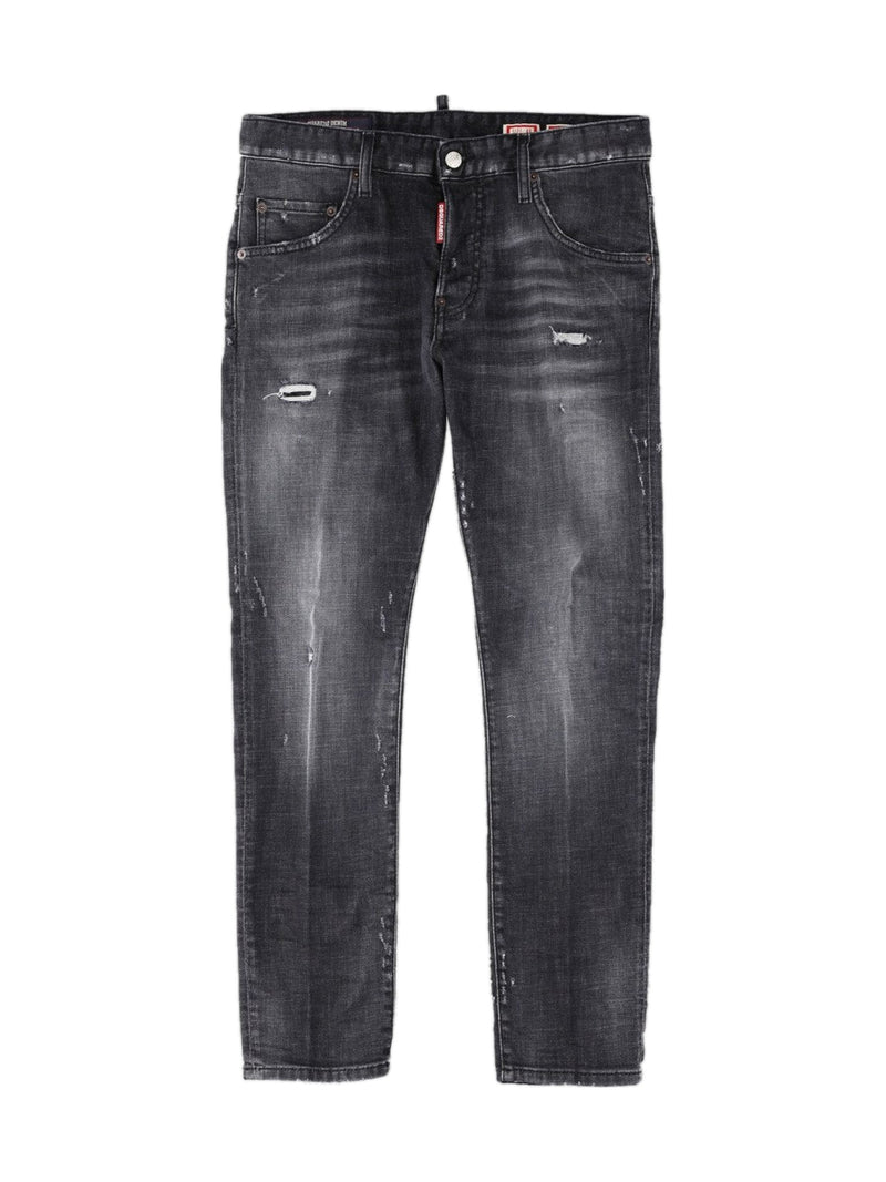 DSQUARED2 Skater Jeans in Faded Black