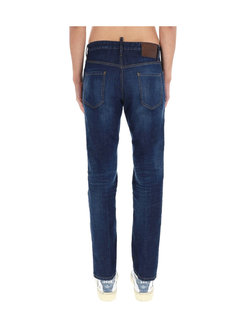 DSQUARED2 Teddy Jeans in Dark Blue