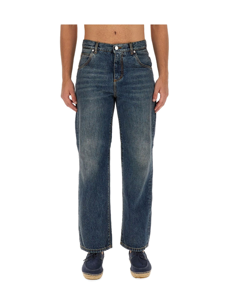 ETRO Easy Fit Jeans in Vintage Blue
