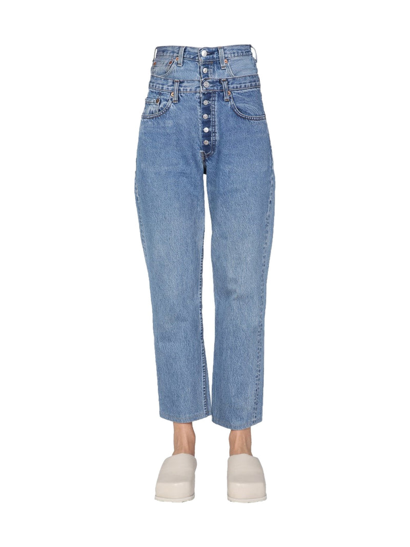 1/OFF Double Waist Jeans