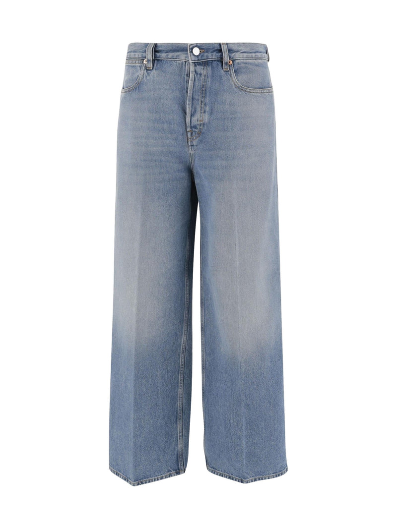 Gucci Loose Wide-Leg Jeans