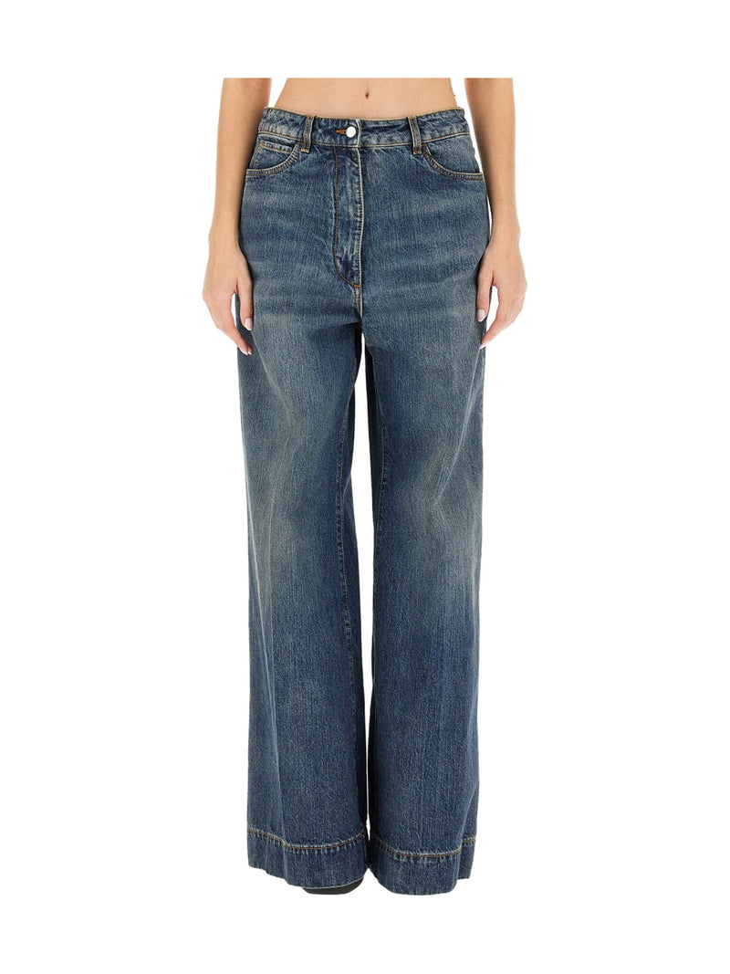 ETRO Pegasus Embroidered Jeans